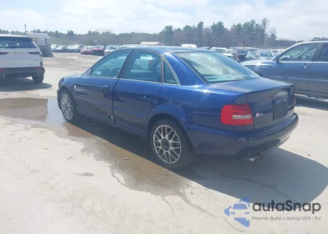 2001 Audi S4 2.7T из США, поврежденный, VIN WAURD68D21A133213